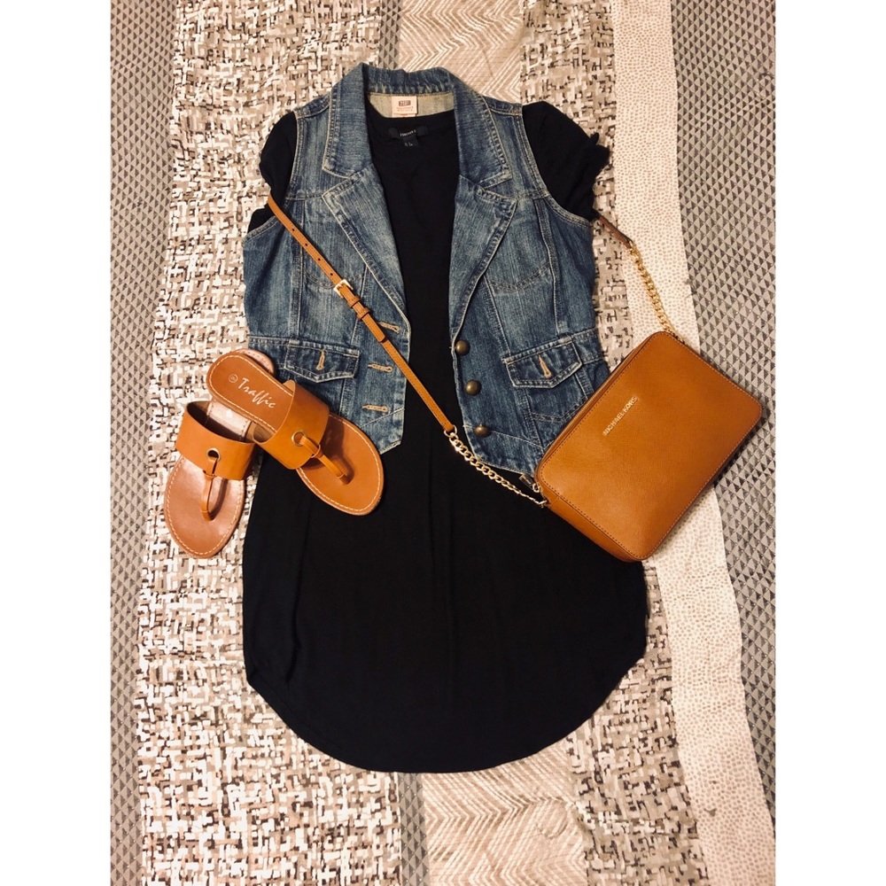 Denim vest